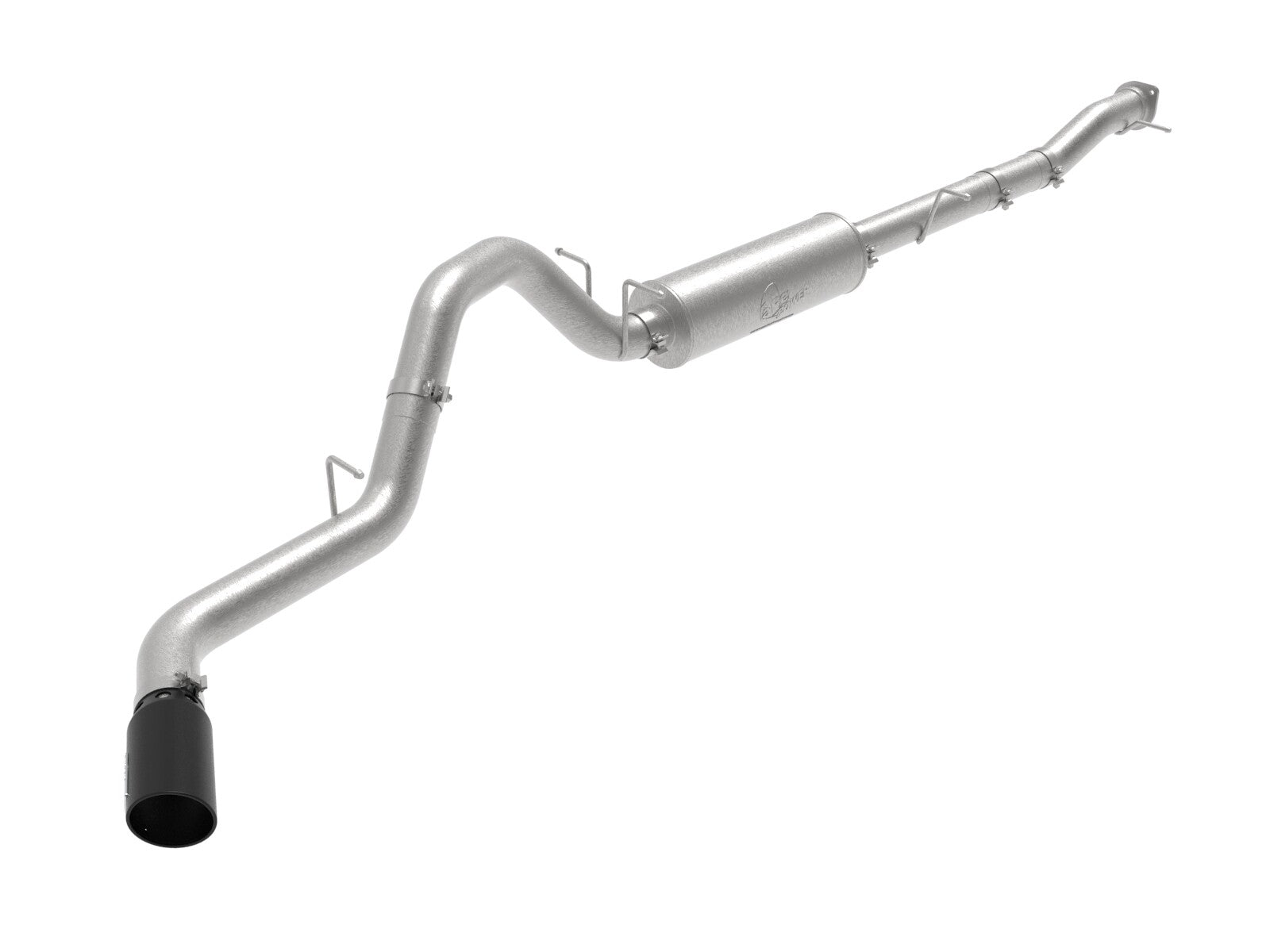Apollo GT Series 4 Inch 409 Stainless Steel Cat-Back Exhaust System w/ Tip GM 2500/3500HD 20-26 V8-6.6L L8T 141.5-172 Inch Wheelbase aFe Power