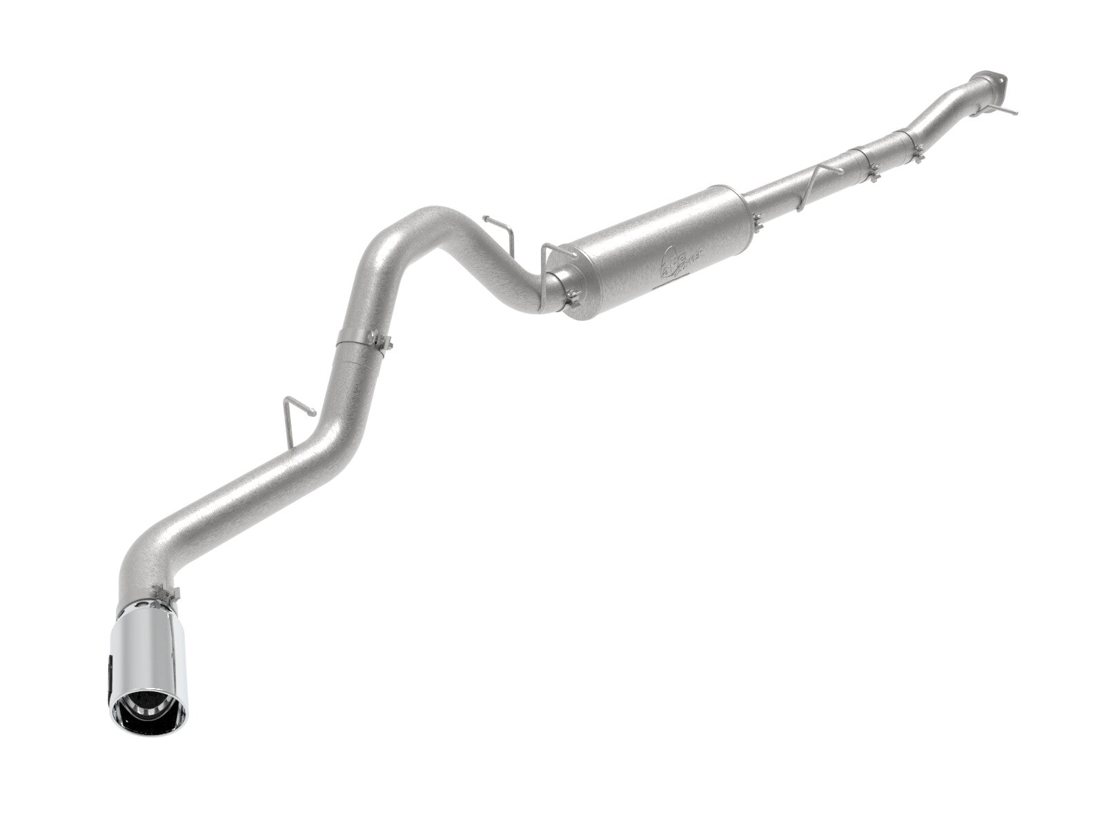 Apollo GT Series 4 Inch 409 Stainless Steel Cat-Back Exhaust System w/ Tip GM 2500/3500HD 20-26 V8-6.6L L8T 141.5-172 Inch Wheelbase aFe Power