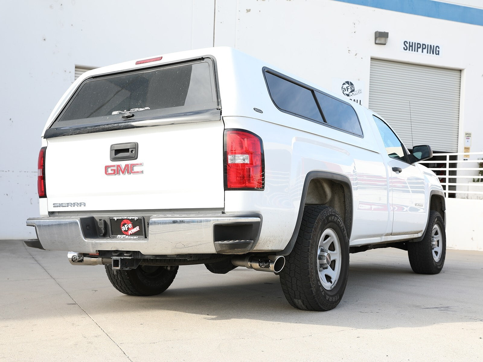 Apollo GT Series 3 Inch Cat-Back Exhaust System w/ Dual Rear-Side Exit Tips GM Trucks 09-18 V6-4.3L/V8-4.8/5.3L aFe Power