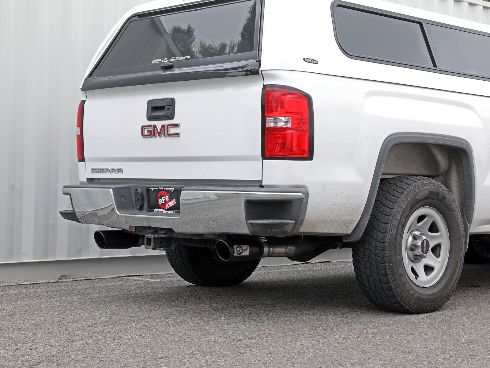 Apollo GT Series 3 Inch Cat-Back Exhaust System w/ Dual Rear Exit w/ Tips GM Trucks 09-18 V6-4.3L/V8-4.8/5.3L aFe Power