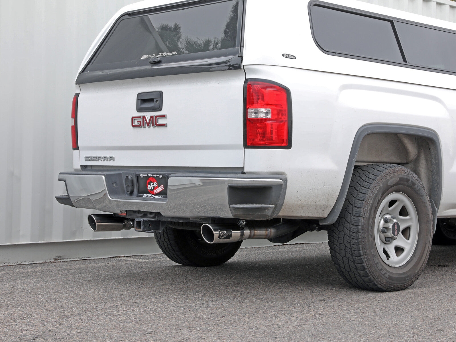 Apollo GT Series 3 Inch Cat-Back Exhaust System w/ Dual Rear Exit w/ Tips GM Trucks 09-18 V6-4.3L/V8-4.8/5.3L aFe Power