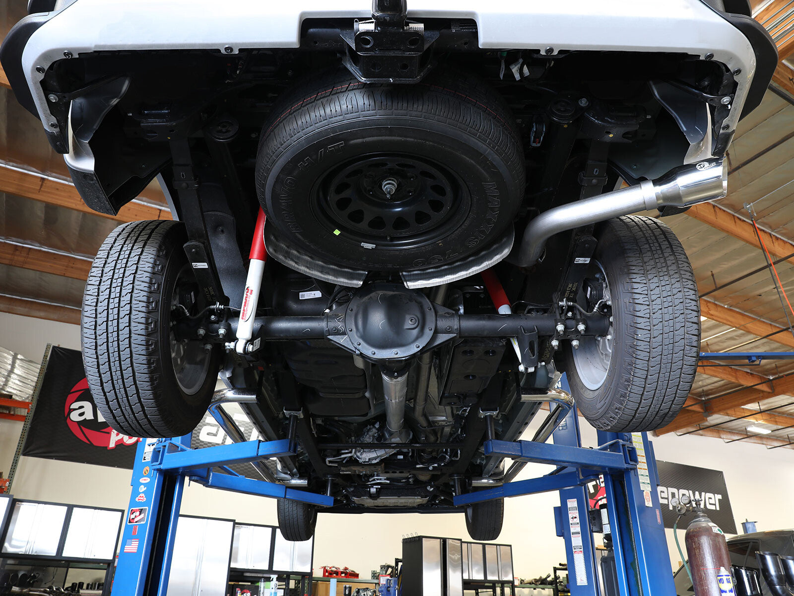 Large Bore-HD 3 Inch 409 Stainless Steel Dpf-Back Exhaust System w/ Tip GM Trucks 23-26 L6-3.0L (td) LZ0 aFe Power