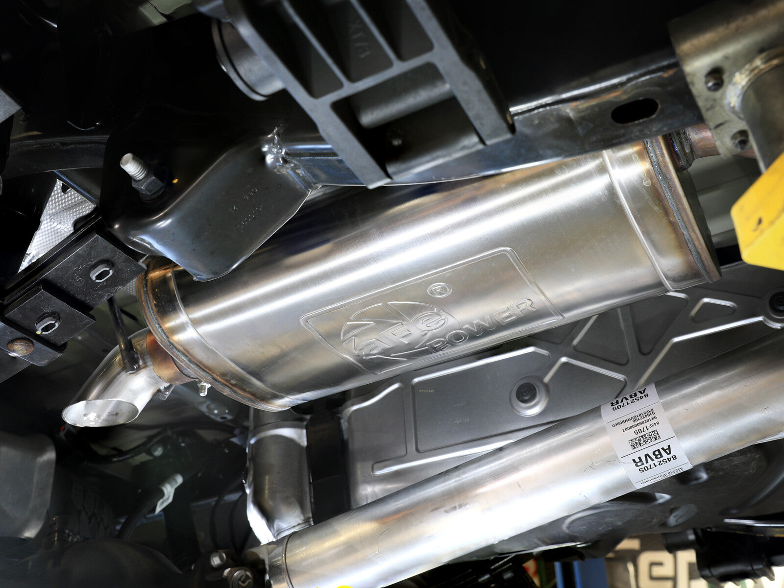 Rock Basher 3 Inch 409 Stainless Steel Cat-Back Hi-Tuck Exhaust System GM Canyon/Colorado 23-26 L4-2.7L (t) aFe Power