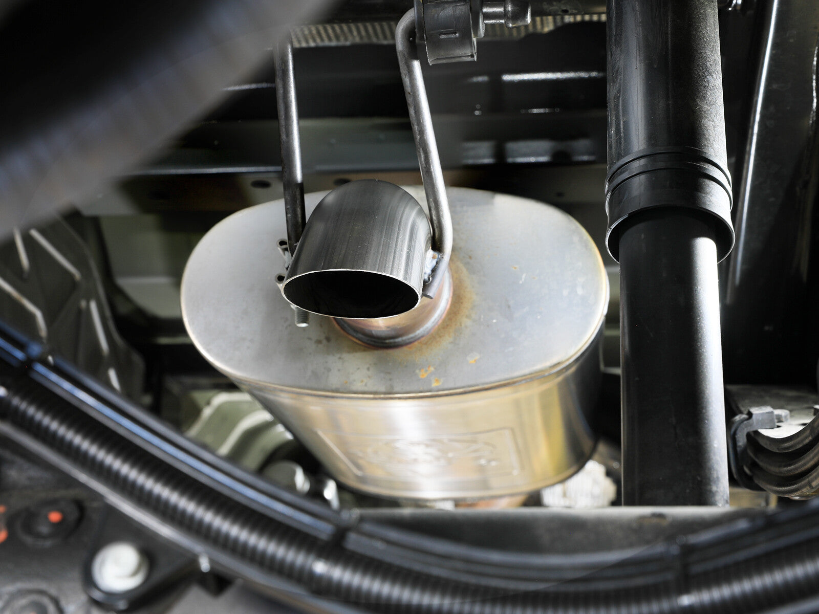 Rock Basher 3 Inch 409 Stainless Steel Cat-Back Hi-Tuck Exhaust System GM Canyon/Colorado 23-26 L4-2.7L (t) aFe Power