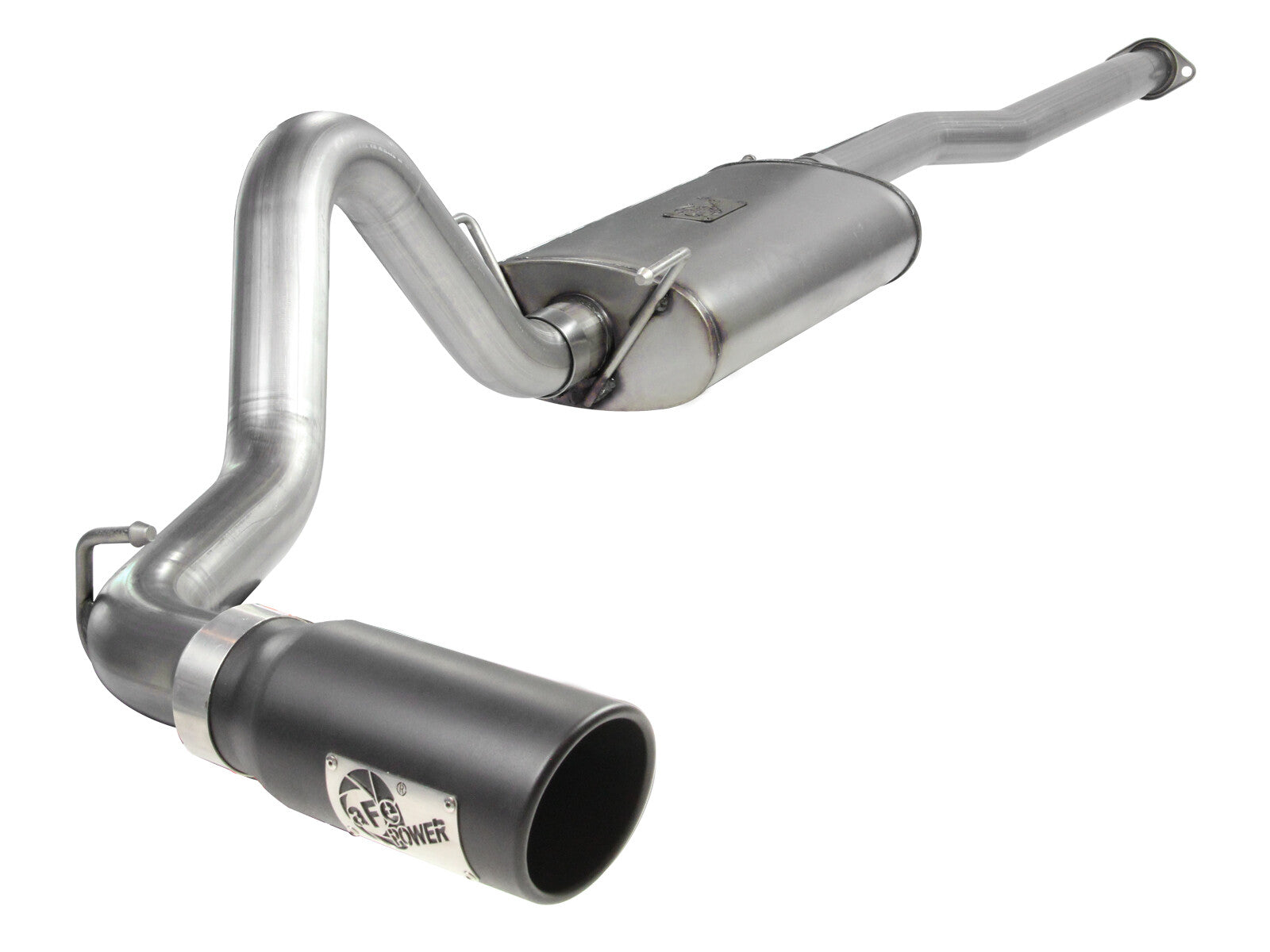 Mach Force-Xp 3 Inch 409 Stainless Steel Cat-Back Exhaust System Toyota Tacoma 05-12 V6-4.0L aFe Power