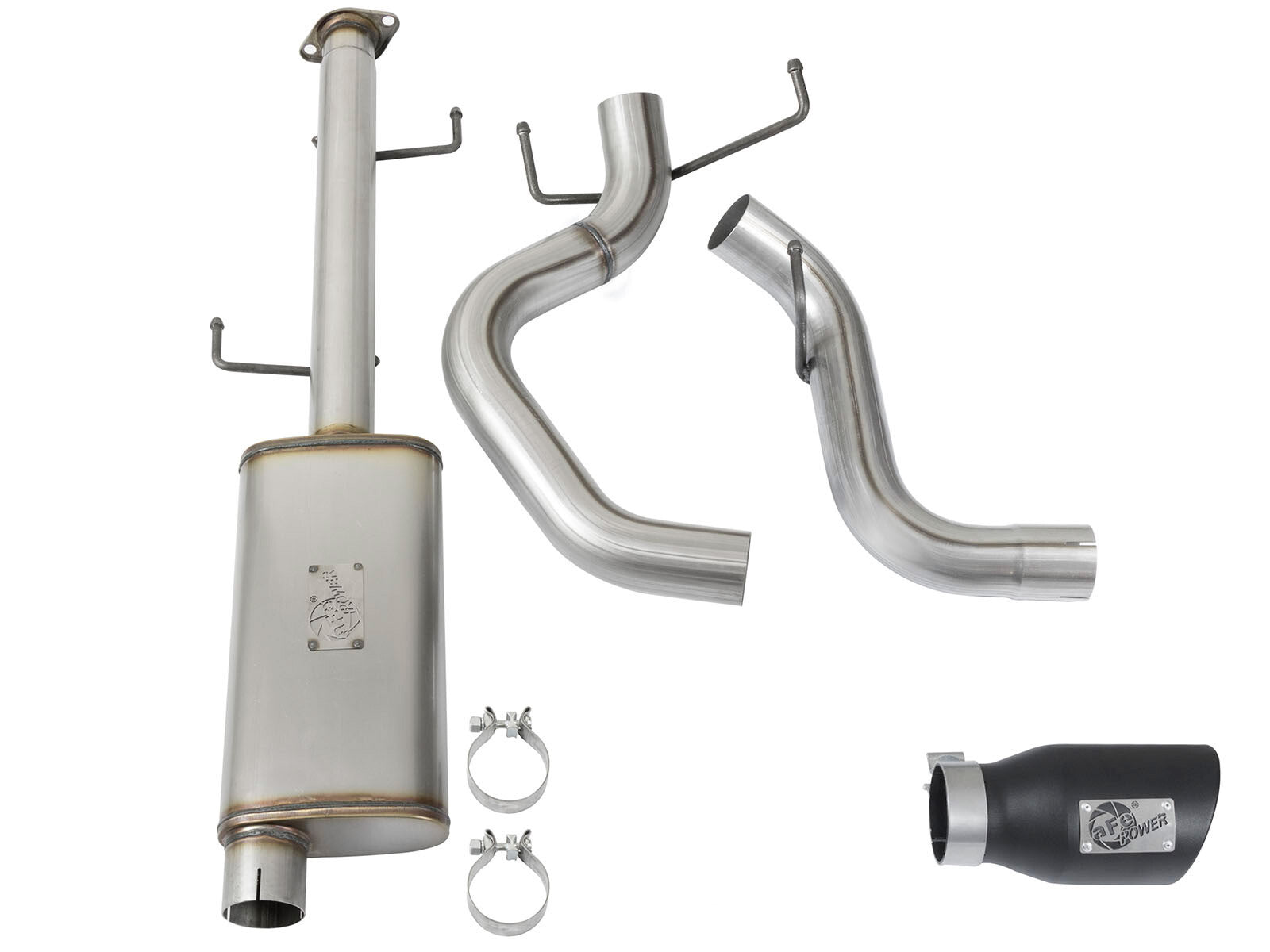 Mach Force-Xp 3 Inch 409 Stainless Steel Cat-Back Exhaust System Toyota Fj Cruiser 07-18 V6-4.0L aFe Power
