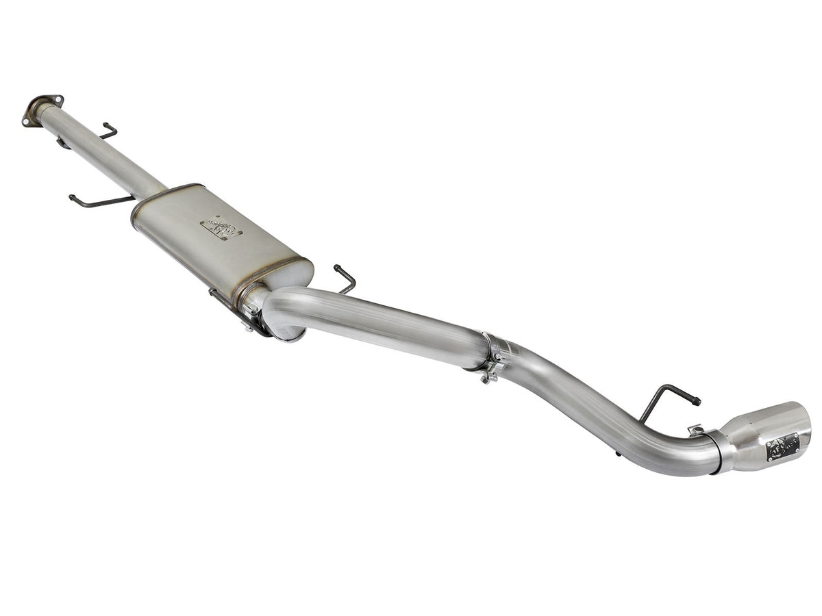 Mach Force-Xp 3 Inch 409 Stainless Steel Cat-Back Exhaust System w/Polished Tip Toyota Fj Cruiser 07-18 V6-4.0L aFe Power