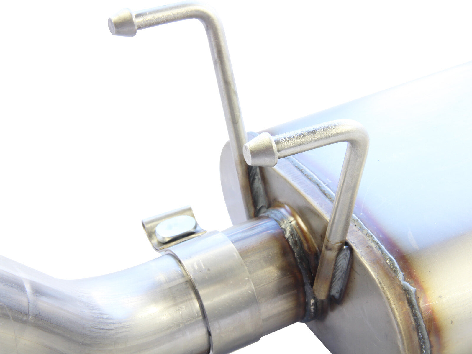 Mach Force-Xp 2-1/2 Inch 409 Stainless Steel Cat-Back Exhaust System Toyota Tacoma 99-04 L4-2.4/2.7L aFe Power