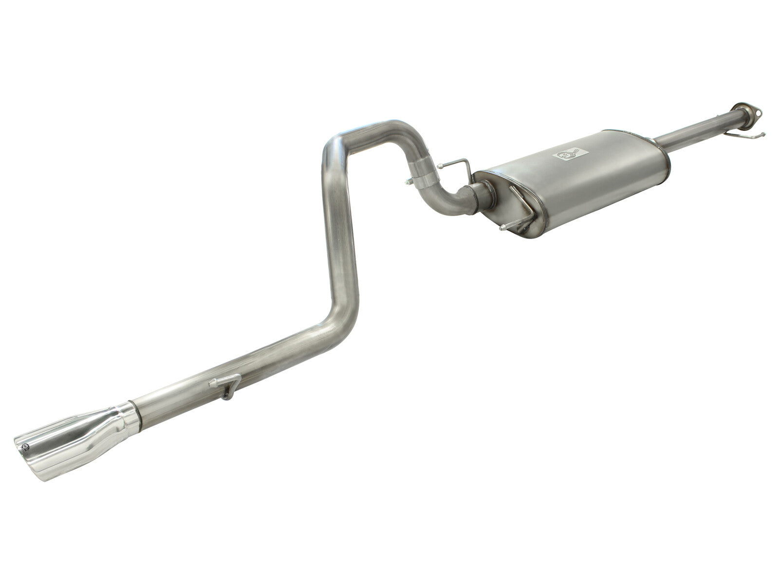 Mach Force-Xp 2-1/2 Inch 409 Stainless Steel Cat-Back Exhaust System w/Polished Tip Lexus Gx 470 05-09 V8-4.7L aFe Power