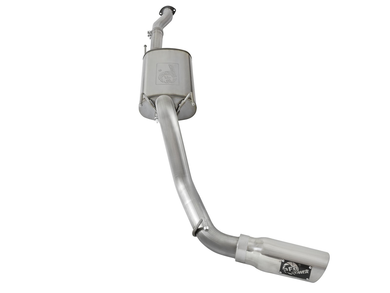 Mach Force-Xp 3 Inch 409 Stainless Steel Cat-Back Exhaust System w/ Tip Toyota Tacoma 16-23 V6-3.5L aFe Power