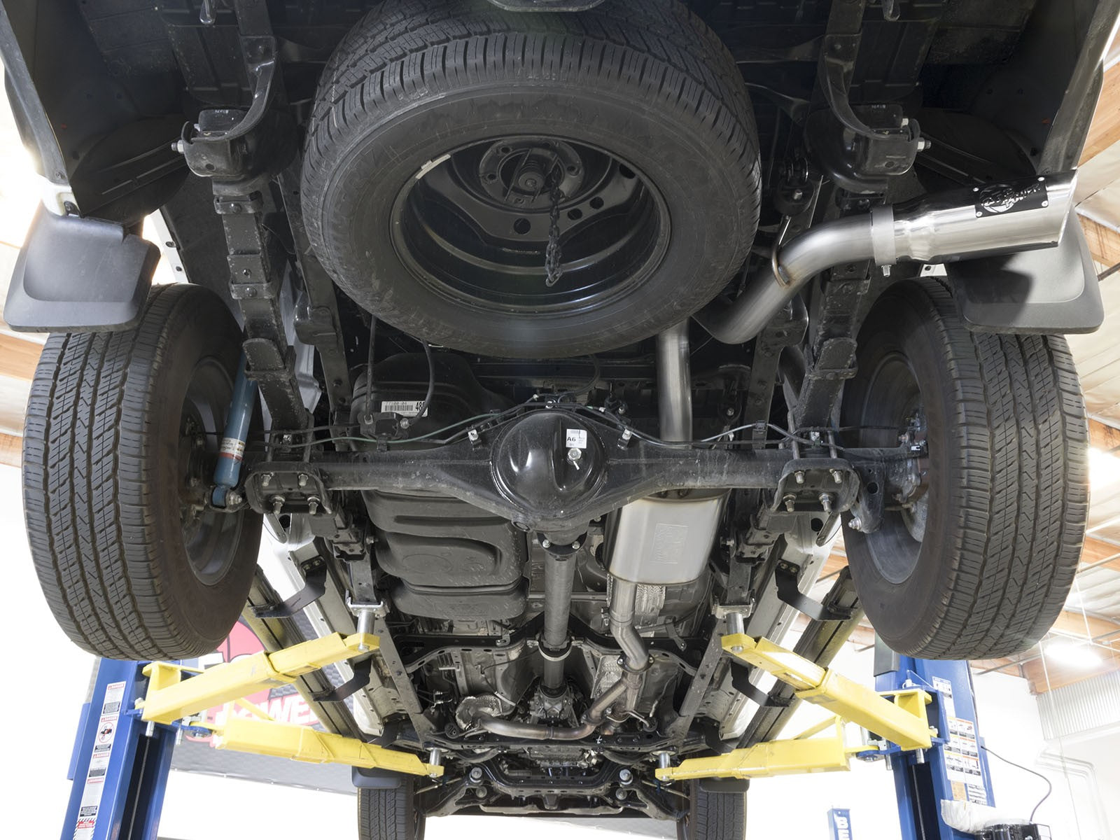 Mach Force-Xp 3 Inch 409 Stainless Steel Cat-Back Exhaust System w/ Tip Toyota Tacoma 16-23 V6-3.5L aFe Power