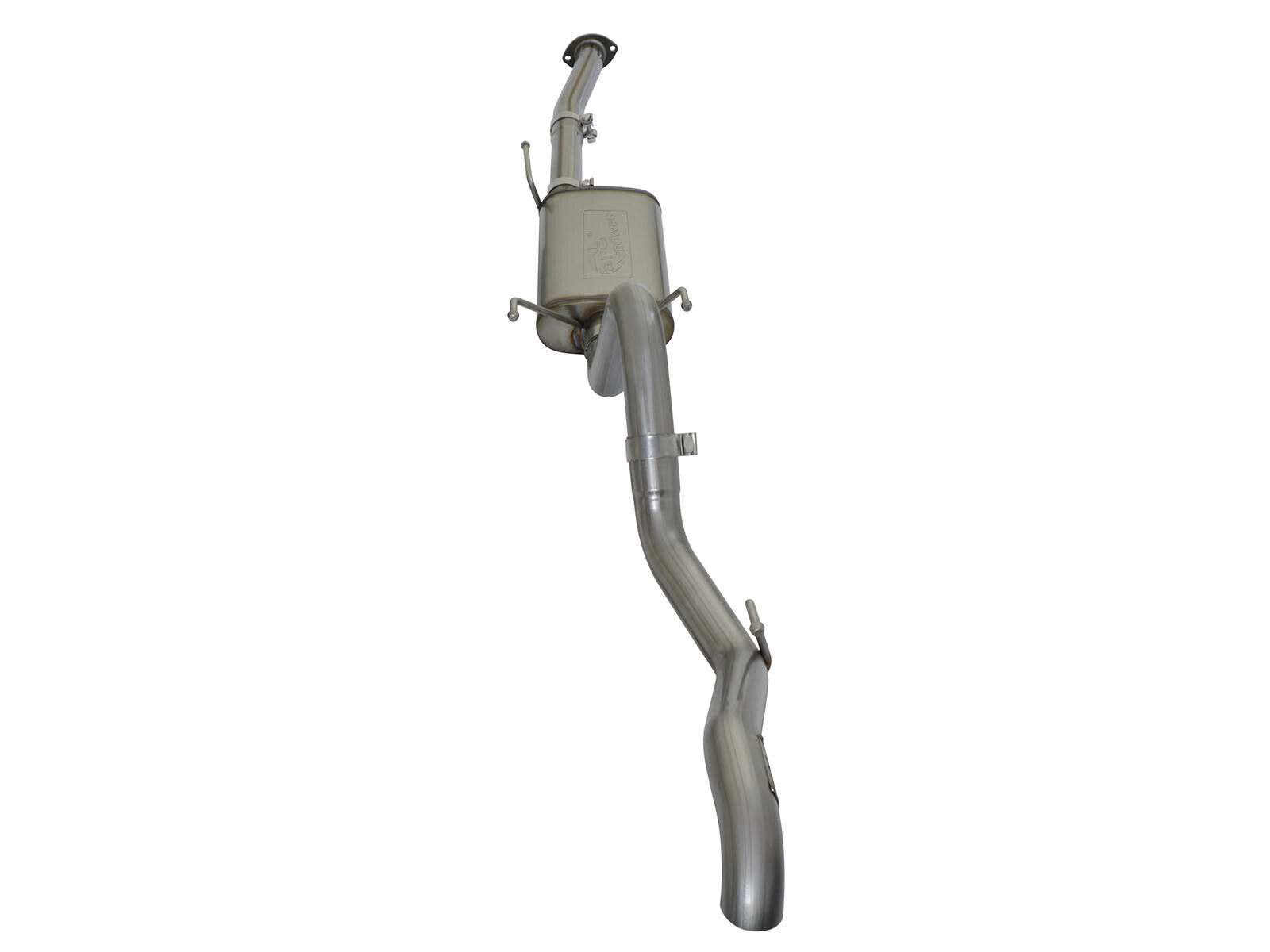 Mach Force-Xp 2-1/2 Inch 409 Stainless Steel Cat-Back Hi-Tuck Exhaust System Toyota Tacoma 16-23 L4-2.7L/V6-3.5L aFe Power