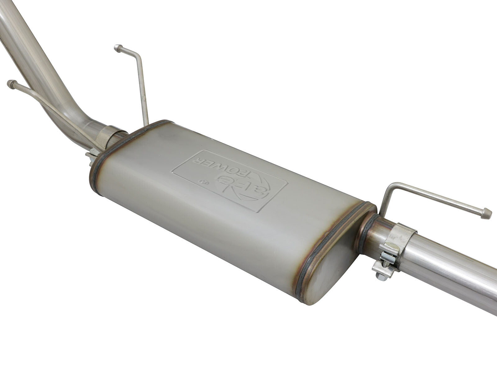Mach Force-Xp 2-1/2 Inch 409 Stainless Steel Cat-Back Hi-Tuck Exhaust System Toyota Tacoma 16-23 L4-2.7L/V6-3.5L aFe Power