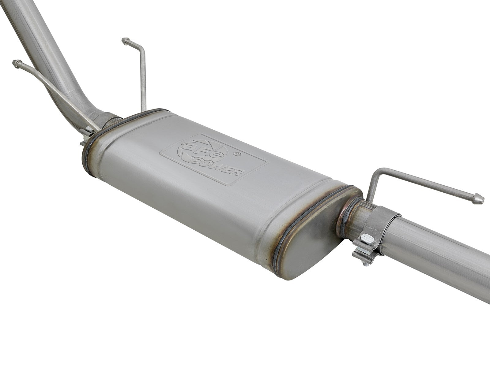 Mach Force-Xp 2-1/2 Inch 304 Stainless Steel Cat-Back Exhaust w/Tips Toyota Tacoma 16-23 L4-2.7L/V6-3.5L aFe Power