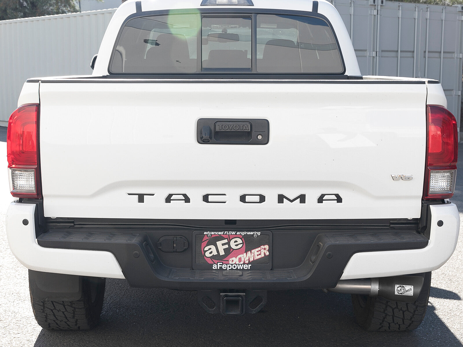 Mach Force-Xp 2-1/2 Inch 304 Stainless Steel Cat-Back Exhaust w/Tips Toyota Tacoma 16-23 L4-2.7L/V6-3.5L aFe Power