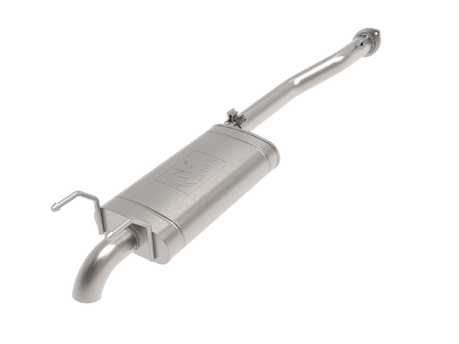 Rock Basher 2-1/2 Inch 409 Stainless Steel Cat-Back Hi-Tuck Exhaust System Toyota Tacoma 00-04 L4-2.7/V6-3.4L aFe Power