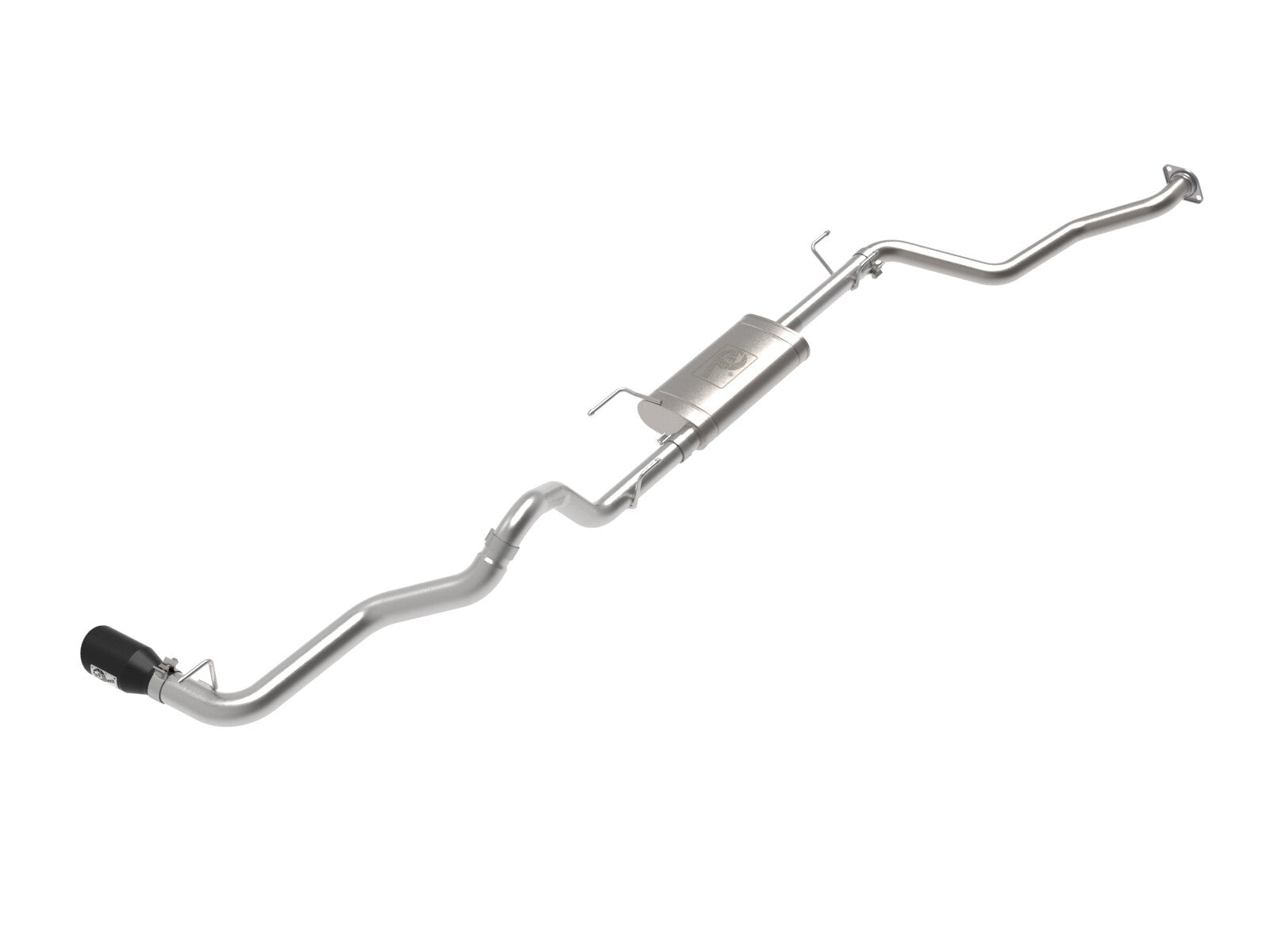 Apollo GT Series 2-1/2 Inch to 3 Inch 409 SS Cat-Back Exhaust System w/ Tip Toyota Tacoma 24-26 L4-2.4L (t) aFe Power