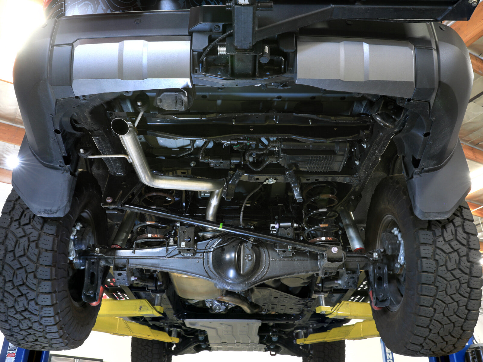Apollo GT Series 2-1/2 Inch 409 Stainless Steel Axle-Back Hi-Tuck Exhaust System Toyota Land Cruiser (J250) 24-26 L4-2.4L (t) aFe Power