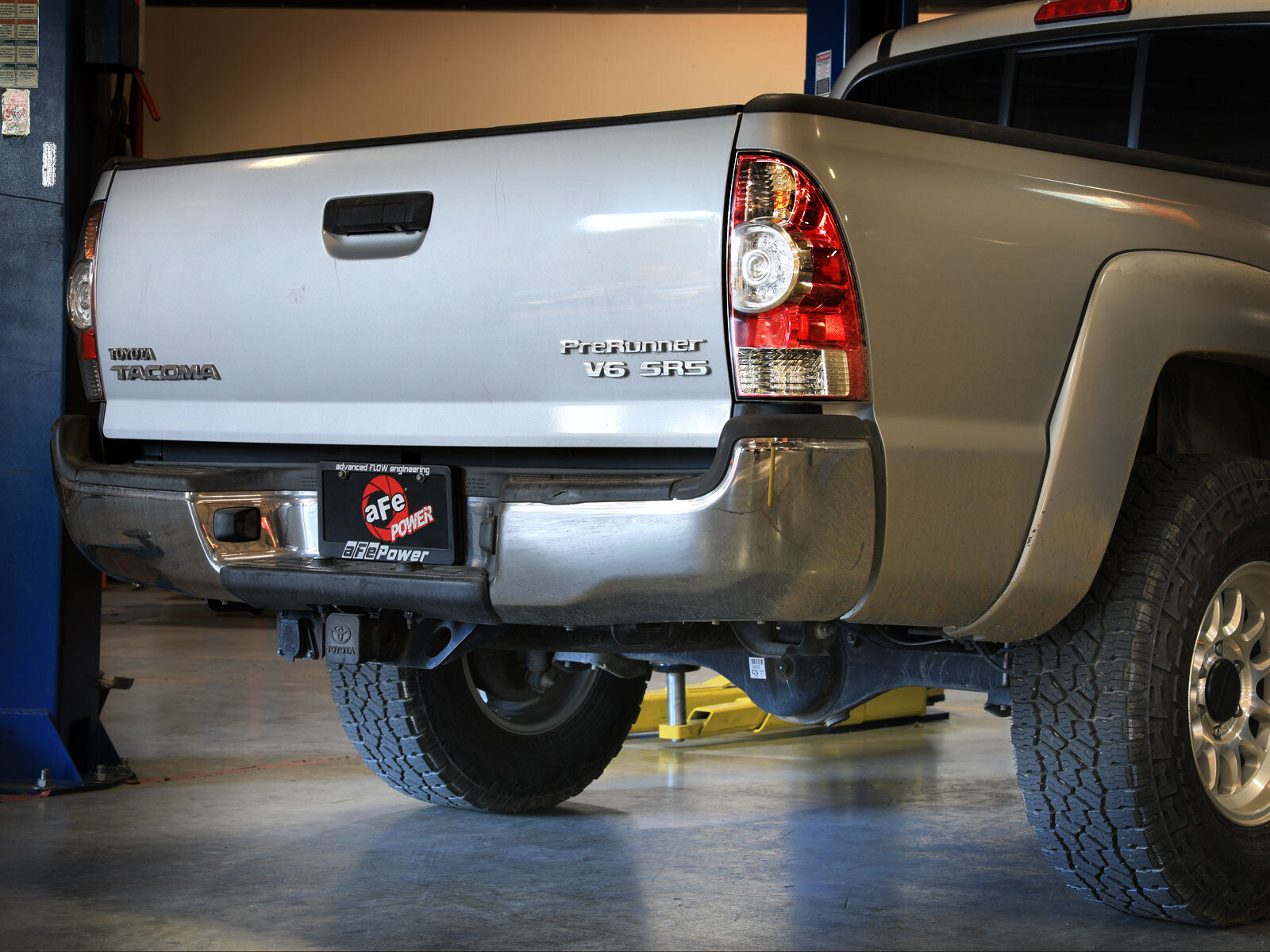 Rock Basher 2-1/2 Inch 409 Stainless Steel Cat-Back Hi-Tuck Exhaust System Toyota Tacoma 05-15 V6-4.0L aFe Power