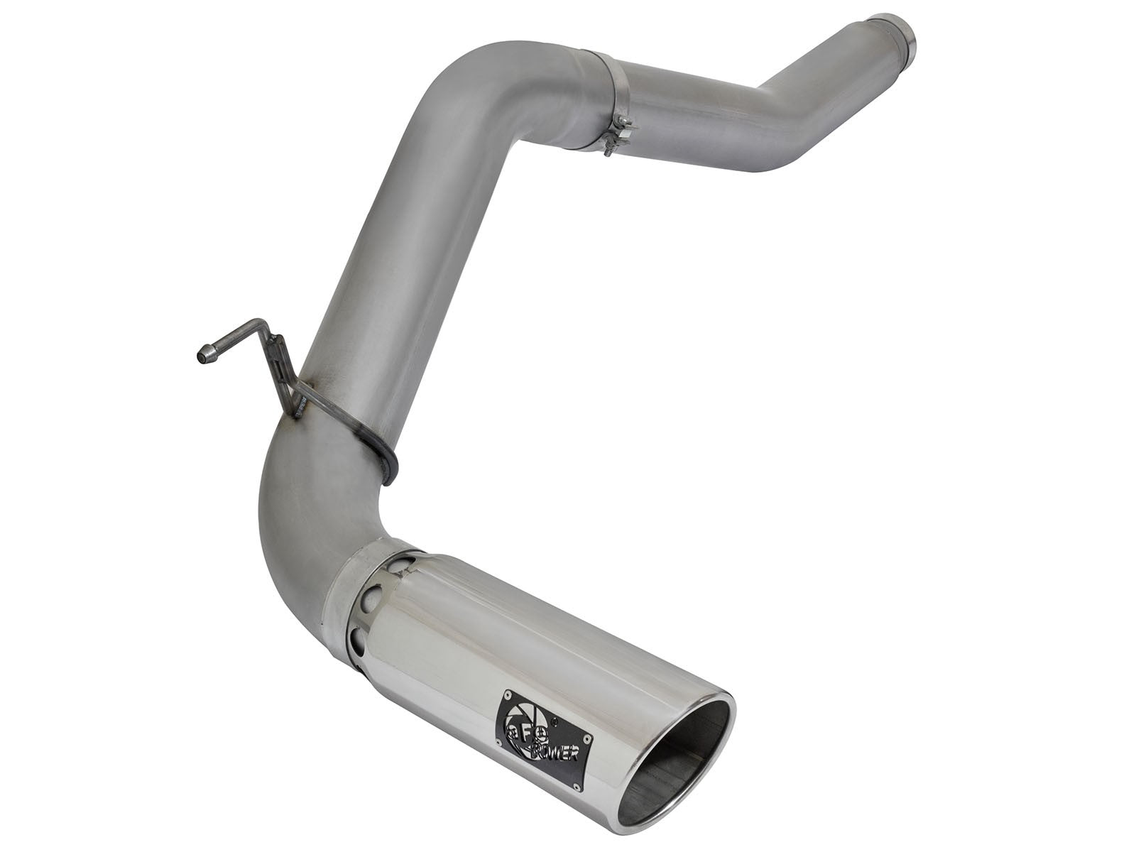 Large Bore-HD 5 Inch Dpf-Back Stainless Steel Exhaust System w/ Tip Nissan Titan Xd 16-19 V8-5.0L (td) aFe Power