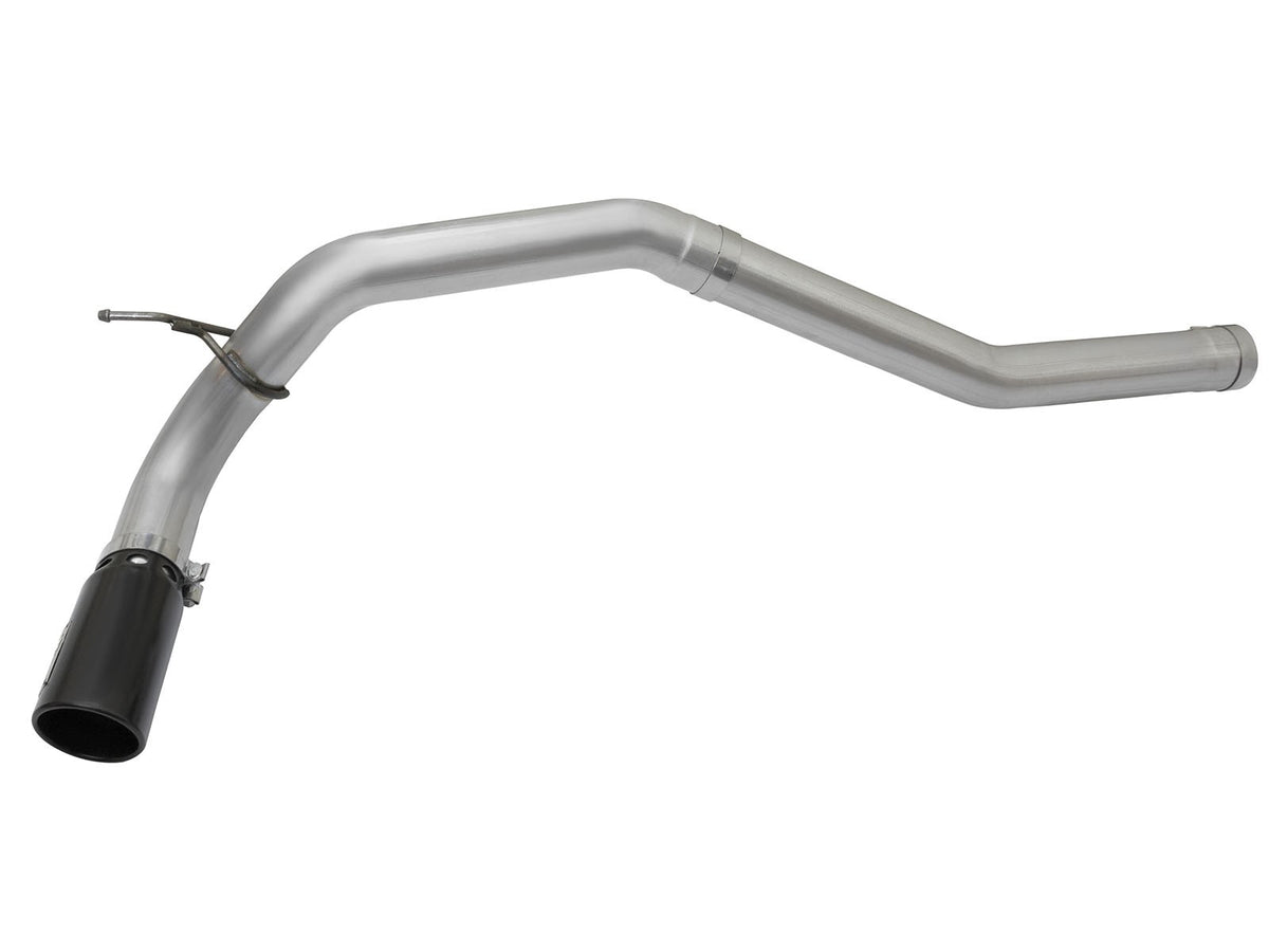 Large Bore-HD 4 Inch Dpf-Back Stainless Steel Exhaust System w/Black Tip Nissan Titan Xd 16-19 V8-5.0L (td) aFe Power