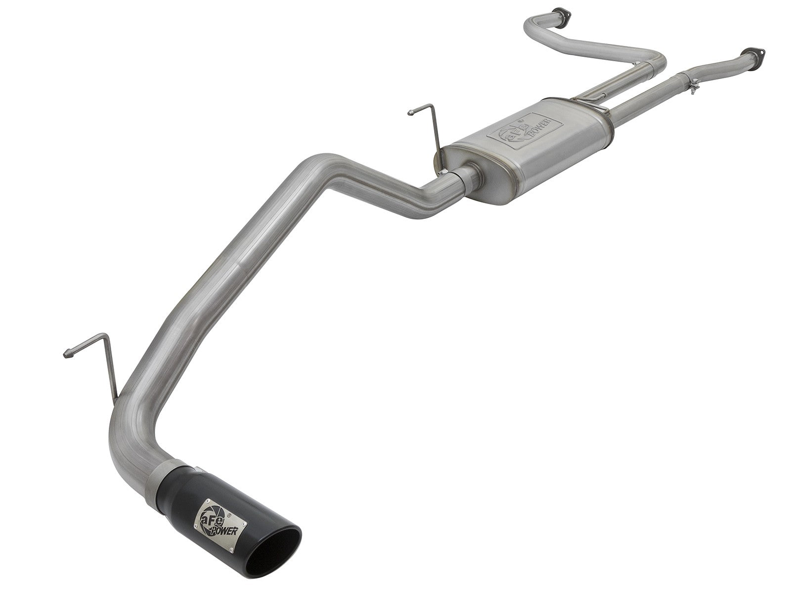 Mach Force-Xp 2-1/2 Cat-Back Exhaust System w/ Tip Nissan Titan 17-24 V8-5.6L aFe Power