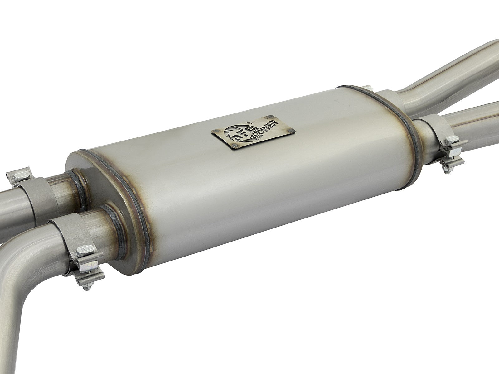 Rebel Series 2-1/2 Cat-Back Exhaust System w/ Tip Nissan Titan 17-24 V8-5.6L aFe Power