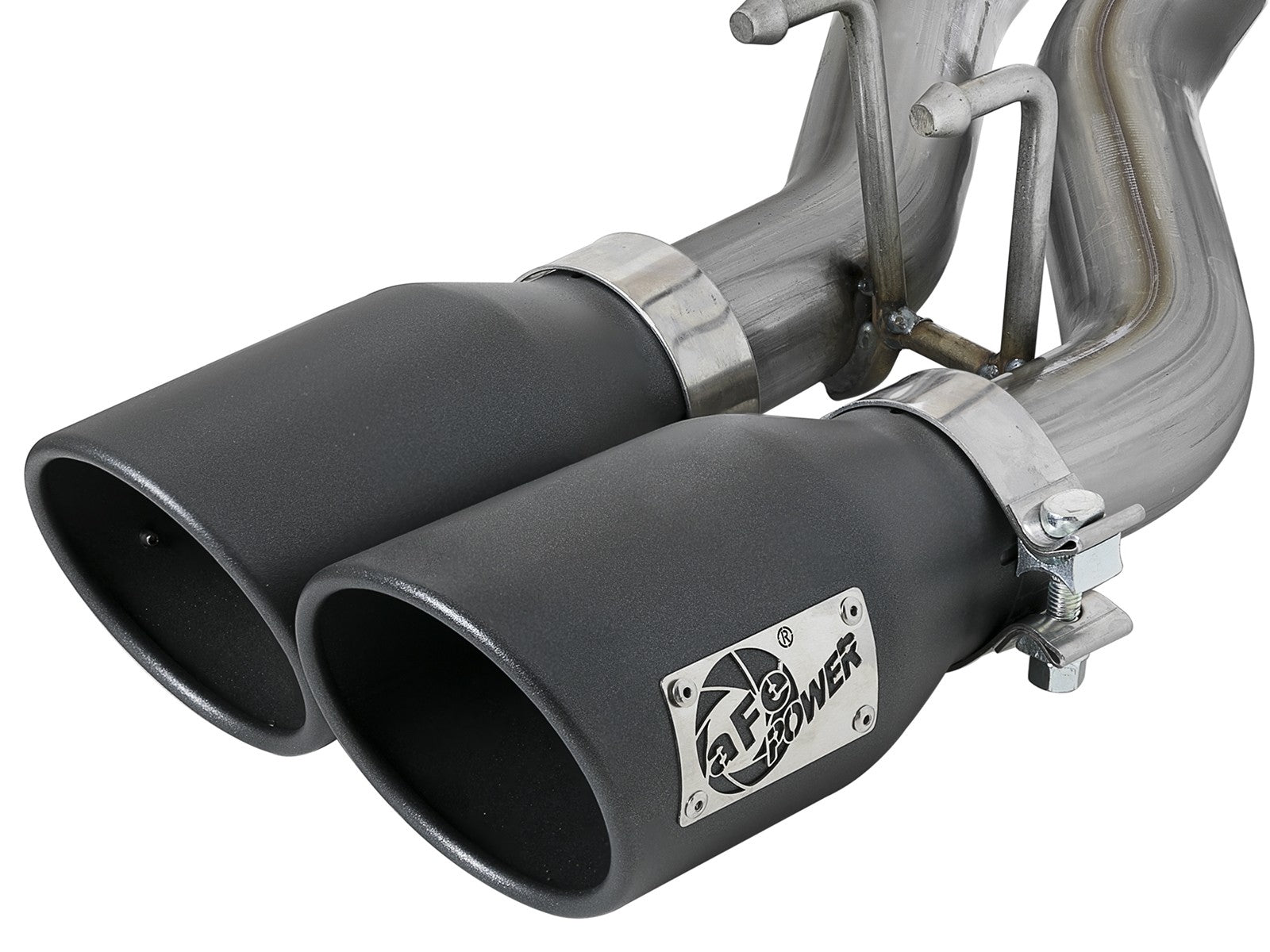 Rebel Series 2-1/2 Inch 409 Stainless Steel Cat-Back Exhaust System w/Black Tip Jeep Wrangler (JK) 07-18 V6-3.6L/3.8L 4 Door aFe Power