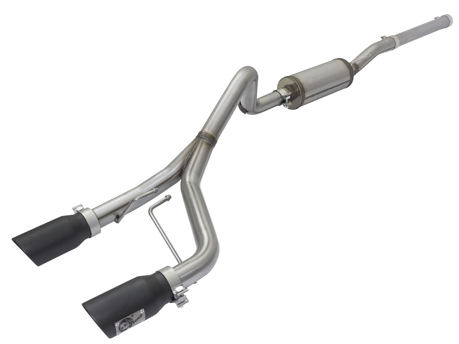 Rebel Series 2-1/2 Inch 409 Stainless Steel Cat-Back Exhaust System w/Black Tip Jeep Wrangler (JK) 07-18 V6-3.6L/3.8L 2/4 Door aFe Power