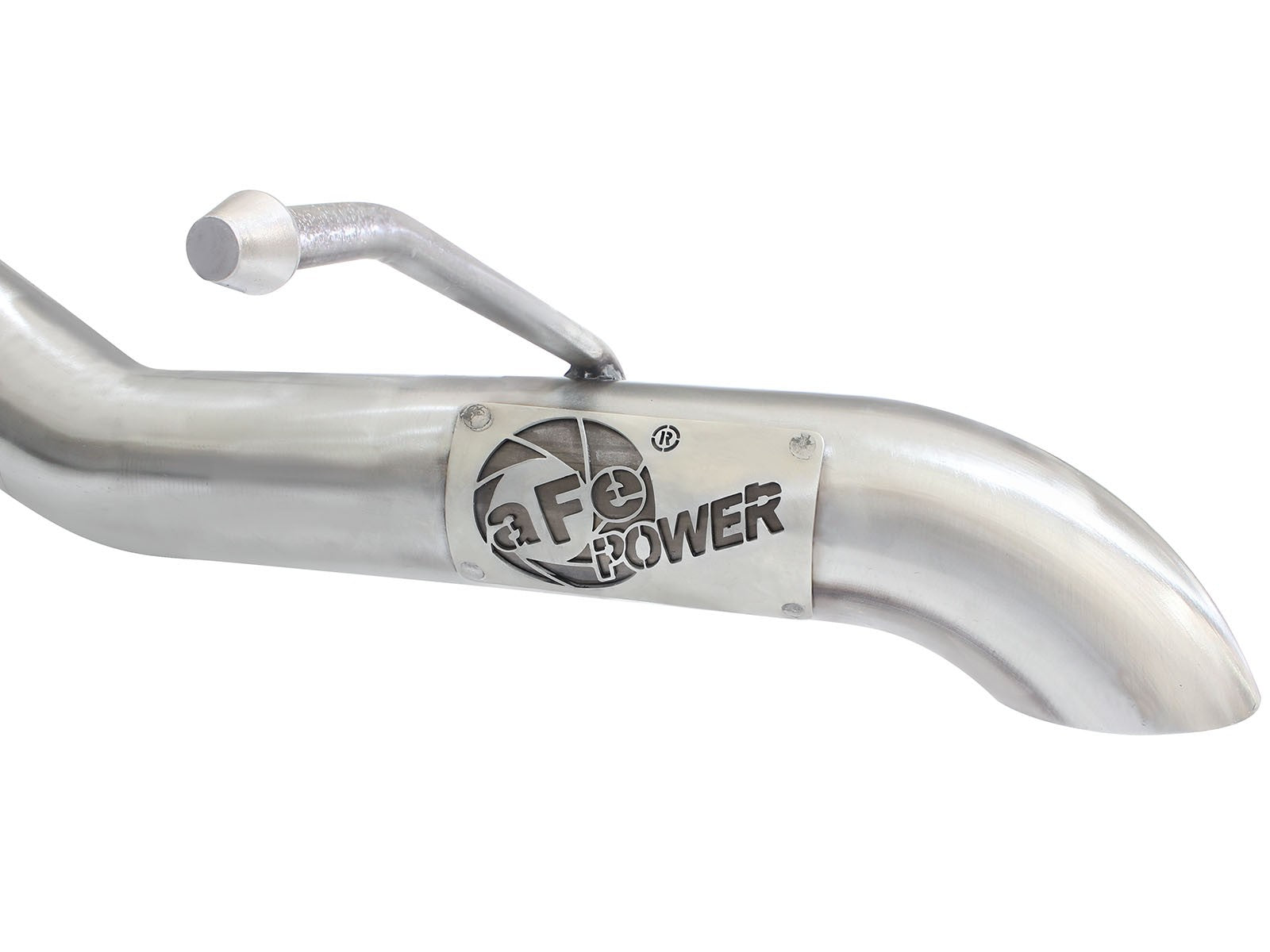 Mach Force-Xp 2-1/2 Inch 409 Stainless Steel Cat-Back Hi-Tuck Exhaust System Jeep Wrangler (JK) 07-18 V6-3.6L/3.8L aFe Power