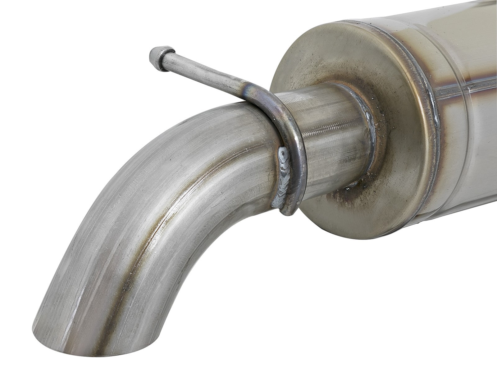 Rock Basher 2-1/2 Inch to 3 Inch 409 Stainless Steel Cat-Back Exhaust System Jeep Wrangler (JK) 07-18 V6-3.6L/3.8L aFe Power