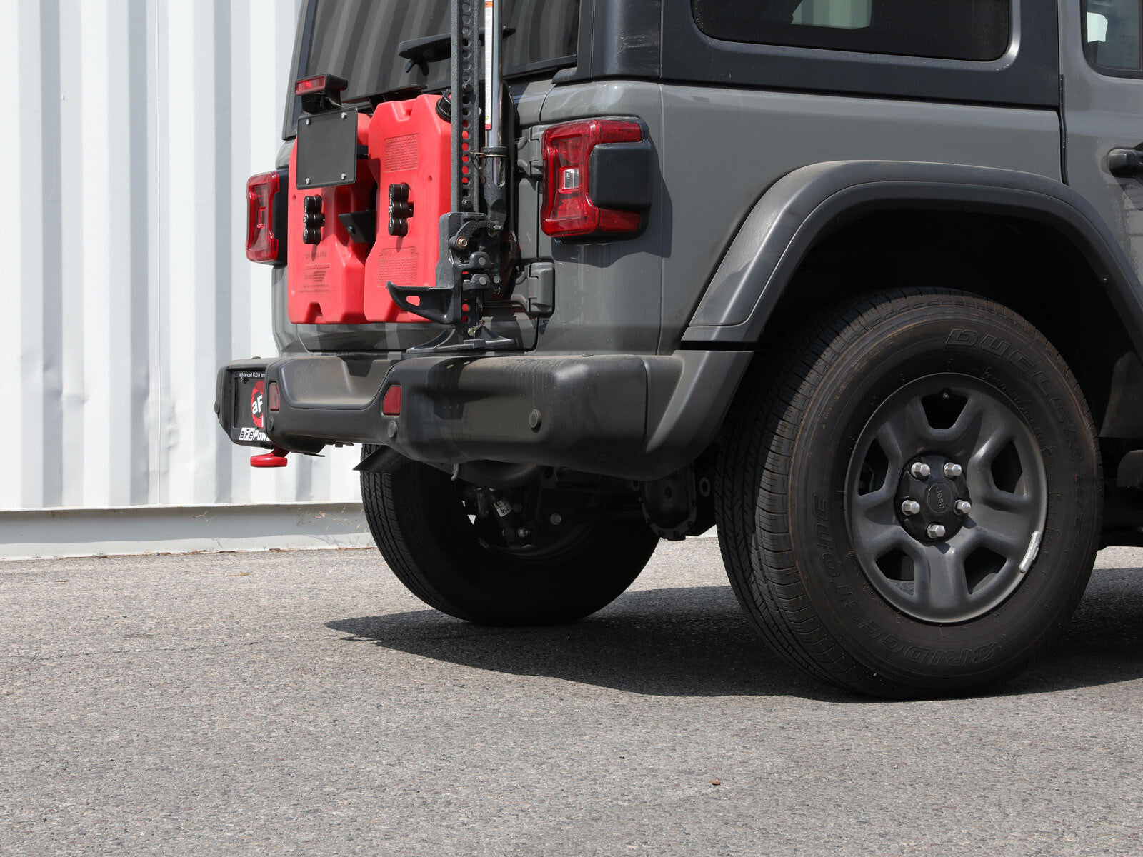 Mach Force-Xp 409 SS Axle-Back Hi-Tuck Exhaust System w/No Tip Jeep Wrangler (Jl) 18-26 L4-2.0L (t)/V6-3.6L aFe Power