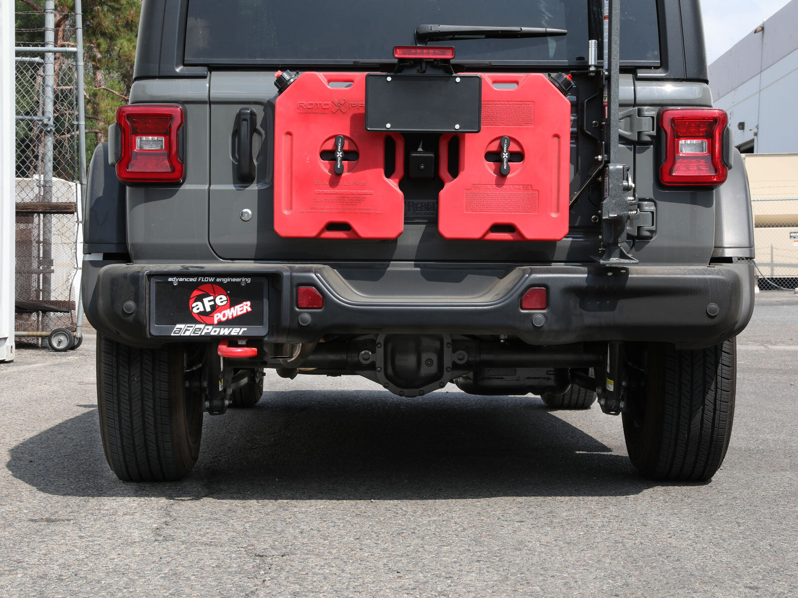 Mach Force-Xp 409 SS Axle-Back Hi-Tuck Exhaust System w/No Tip Jeep Wrangler (Jl) 18-26 L4-2.0L (t)/V6-3.6L aFe Power