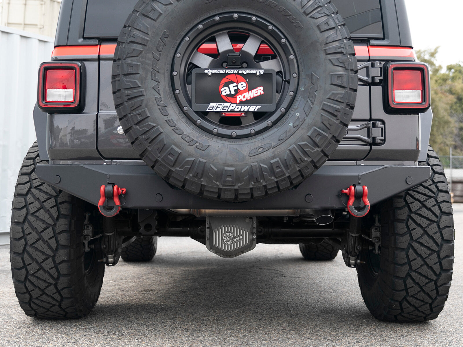 Mach Force-Xp 3 Inch 409 Stainless Steel Axle-Back Hi-Tuck Exhaust System Jeep Wrangler (Jl) 18-26 L4-2.0L (t)/V6-3.6L aFe Power
