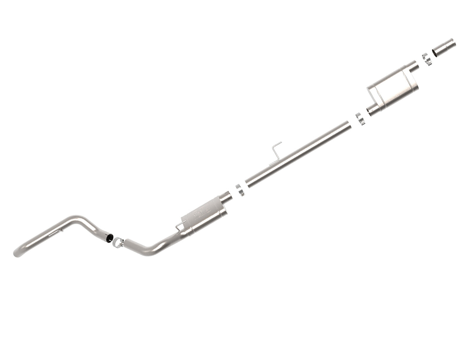 Mach Force-Xp 3 Inch 409 Stainless Steel Cat-Back Hi-Tuck Exhaust System Jeep Gladiator (Jt) 20-26 V6-3.6L aFe Power