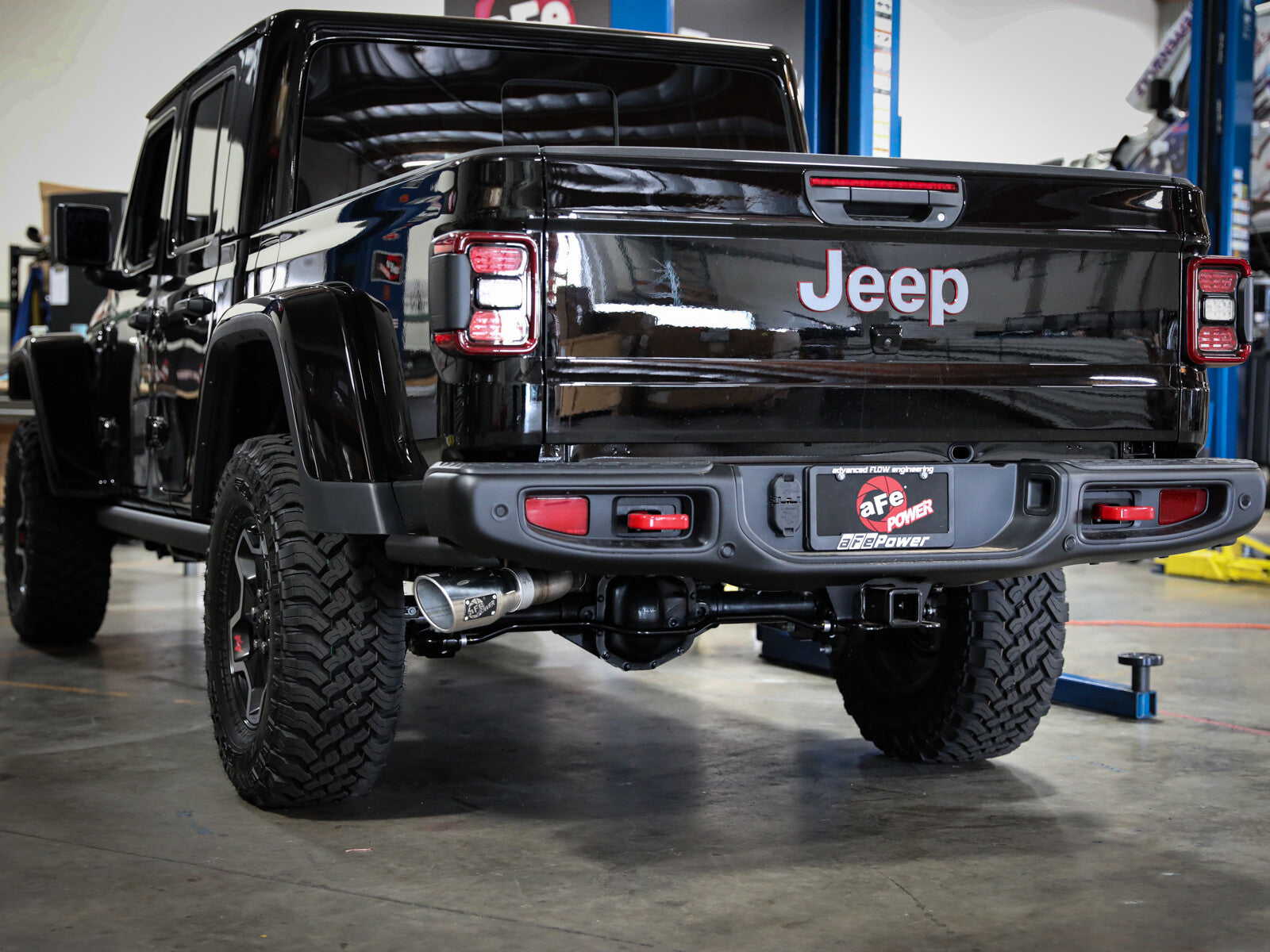 Apollo GT Series 3 Inch 409 Stainless Steel Cat-Back Exhaust System w/ Tip Jeep Gladiator (Jt) 20-26 V6-3.6L aFe Power