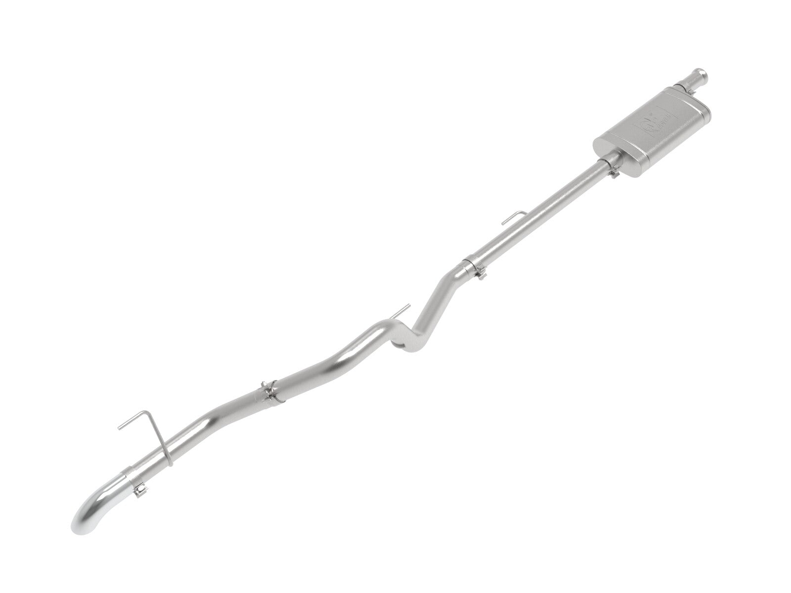 Apollo GT Series 2-1/2 Inch 409 Stainless Steel Cat-Back Hi-Tuck Exhaust System Jeep Gladiator (Jt) 20-26 V6-3.6L aFe Power