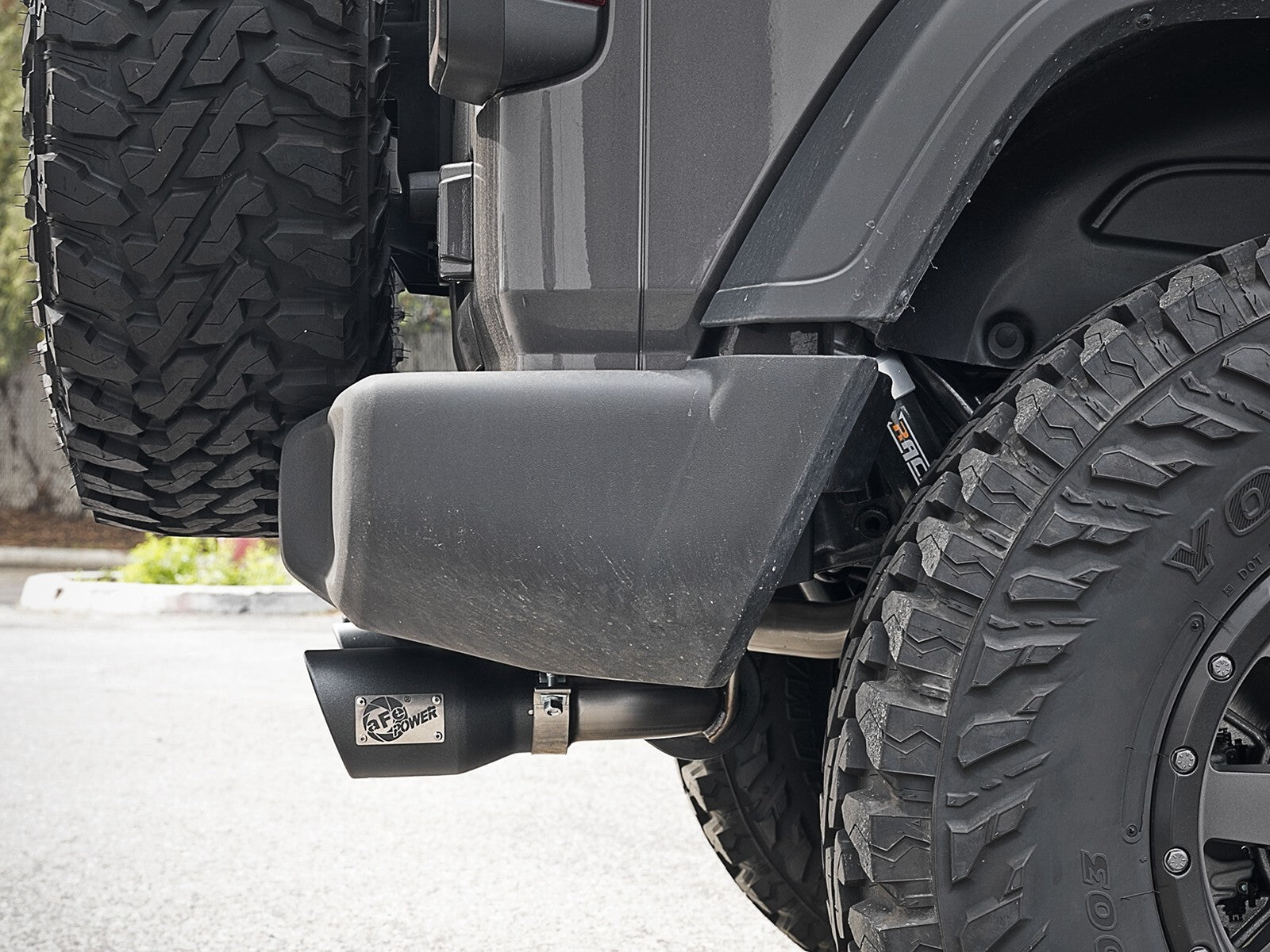 Rebel Series 3 Inch to 2-1/2 Inch 409 Stainless Steel Cat-Back Exhaust w/ Tip Jeep Wrangler (Jl) 18-26 L4-2.0L (t) aFe Power