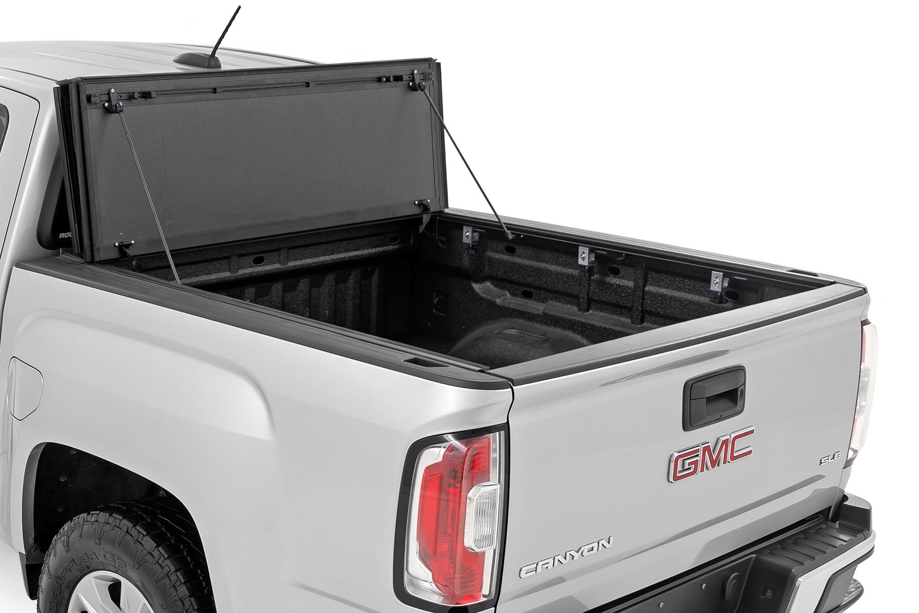 Hard Tri-Fold Flip Up Bed Cover 6 Foot Bed Chevy/GMC Canyon/Colorado (15-26) Rough Country