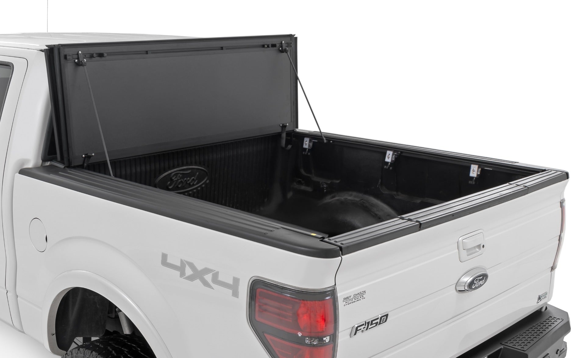 Hard Tri-Fold Flip Up Bed Cover 5 Foot 7 Inch Bed Ford F-150 2WD/4WD (2004-2014) Rough Country