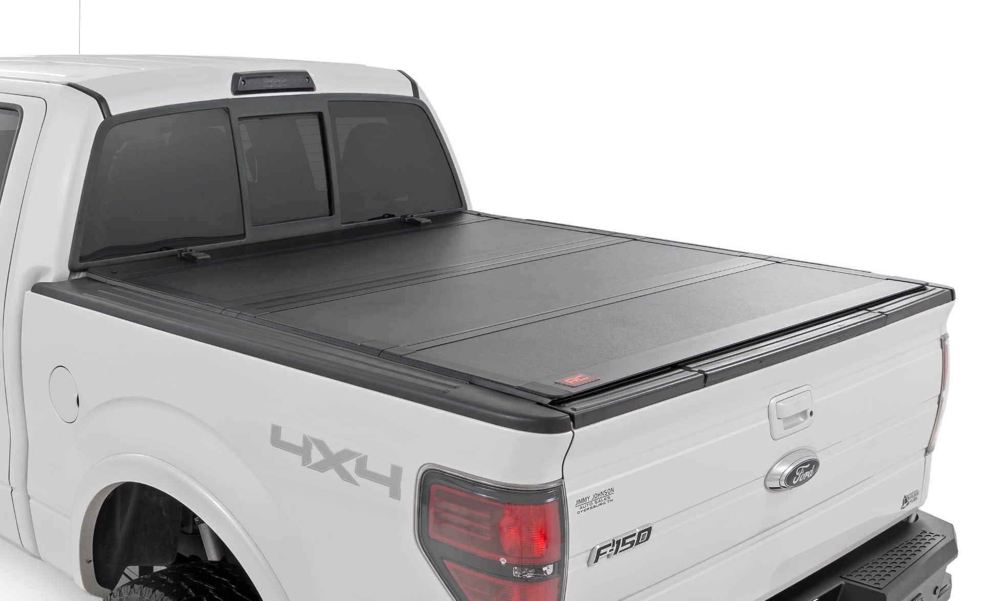 Hard Tri-Fold Flip Up Bed Cover 6 Foot 7 Inch Bed Ford F-150 2WD/4WD (2004-2014) Rough Country