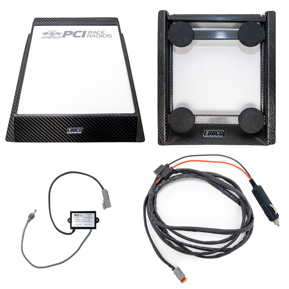 PCI Starlink Mini Antenna Package with Carbon Fiber Bracket - PCI Race Radios