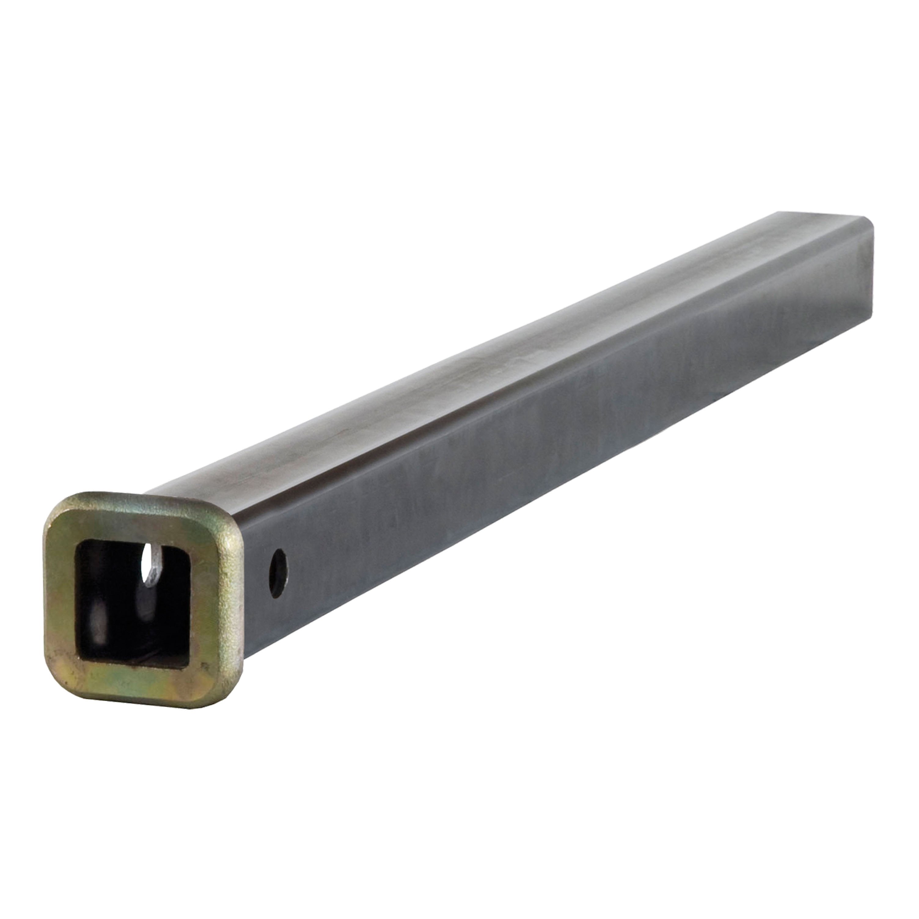 CURT 1-1/4-Inch x 24-Inch Weld-On Raw Steel Trailer Hitch Receiver Tube Model 49524