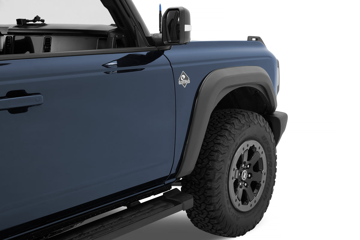 Bronco Fender Flares 21-27 Bronco Black Number of Doors 2-Door Bestop