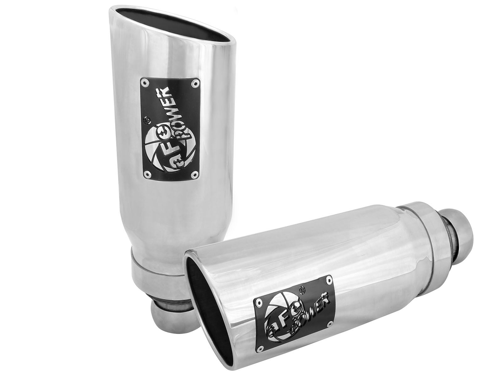 Mach Force-Xp 304 Stainless Steel OE Replacement Exhaust Tip Polished Dodge Ram 1500 09-19 V8-5.7L/3.0L (td) aFe Power