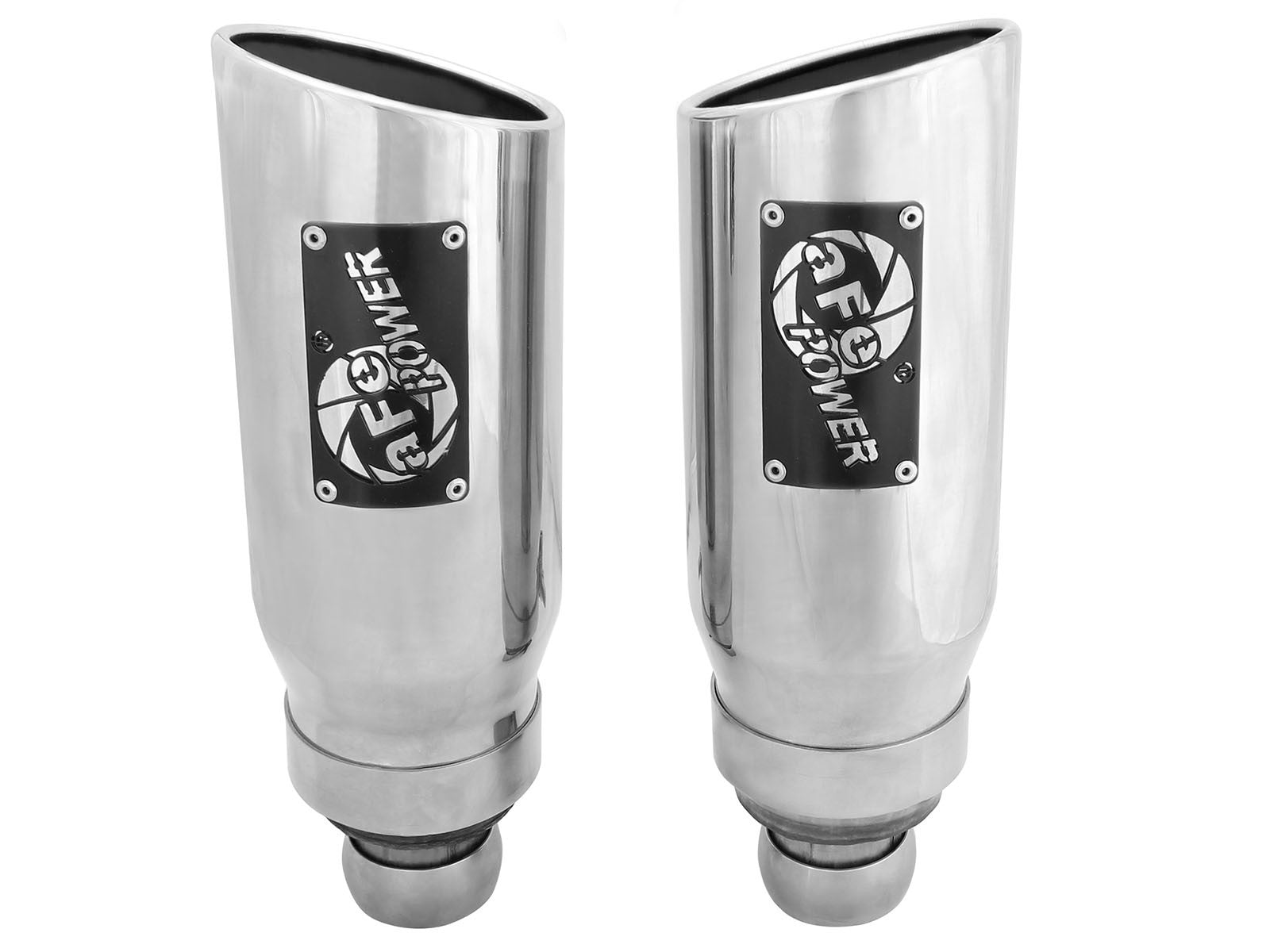 Mach Force-Xp 304 Stainless Steel OE Replacement Exhaust Tip Polished Dodge Ram 1500 09-19 V8-5.7L/3.0L (td) aFe Power
