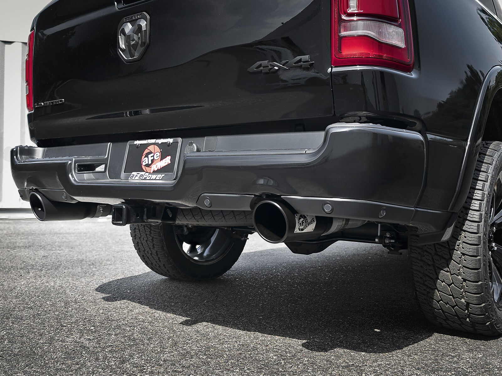 Mach Force-Xp 409 Stainless Steel OE Replacement Exhaust Tip Black Dodge Ram 1500 (Dt) 19-24 V8-5.7L Hemi aFe Power