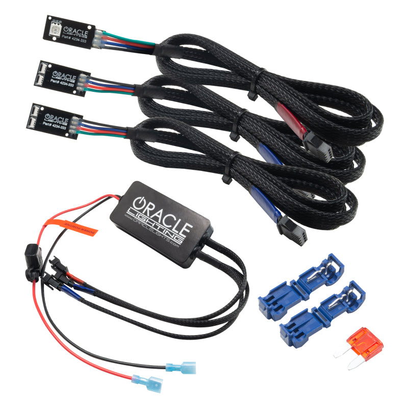 Oracle 19-22 Ram Fiber Optic LED Interior Ambient Dash Kit - (3PCS) -