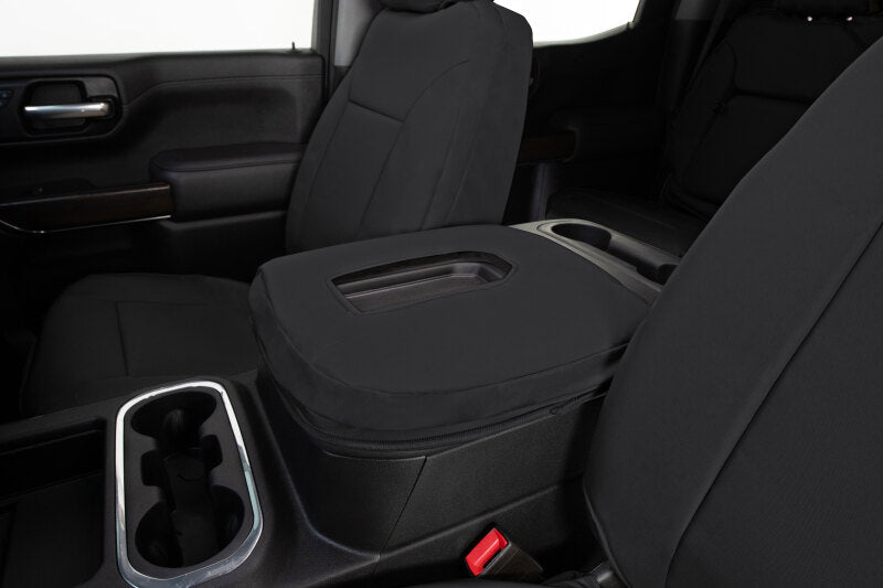 Covercraft 20-24 Ford Explorer Endura PrecisionFit Custom Third Row Seat Covers - Black/Black
