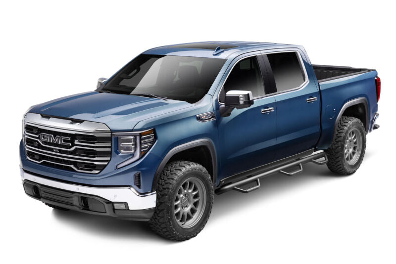N-Fab Nerf Step 2019 Chevy/GMC 1500 Crew Cab 5ft 8in Bed - Bed Access - Tex. Black - 3in